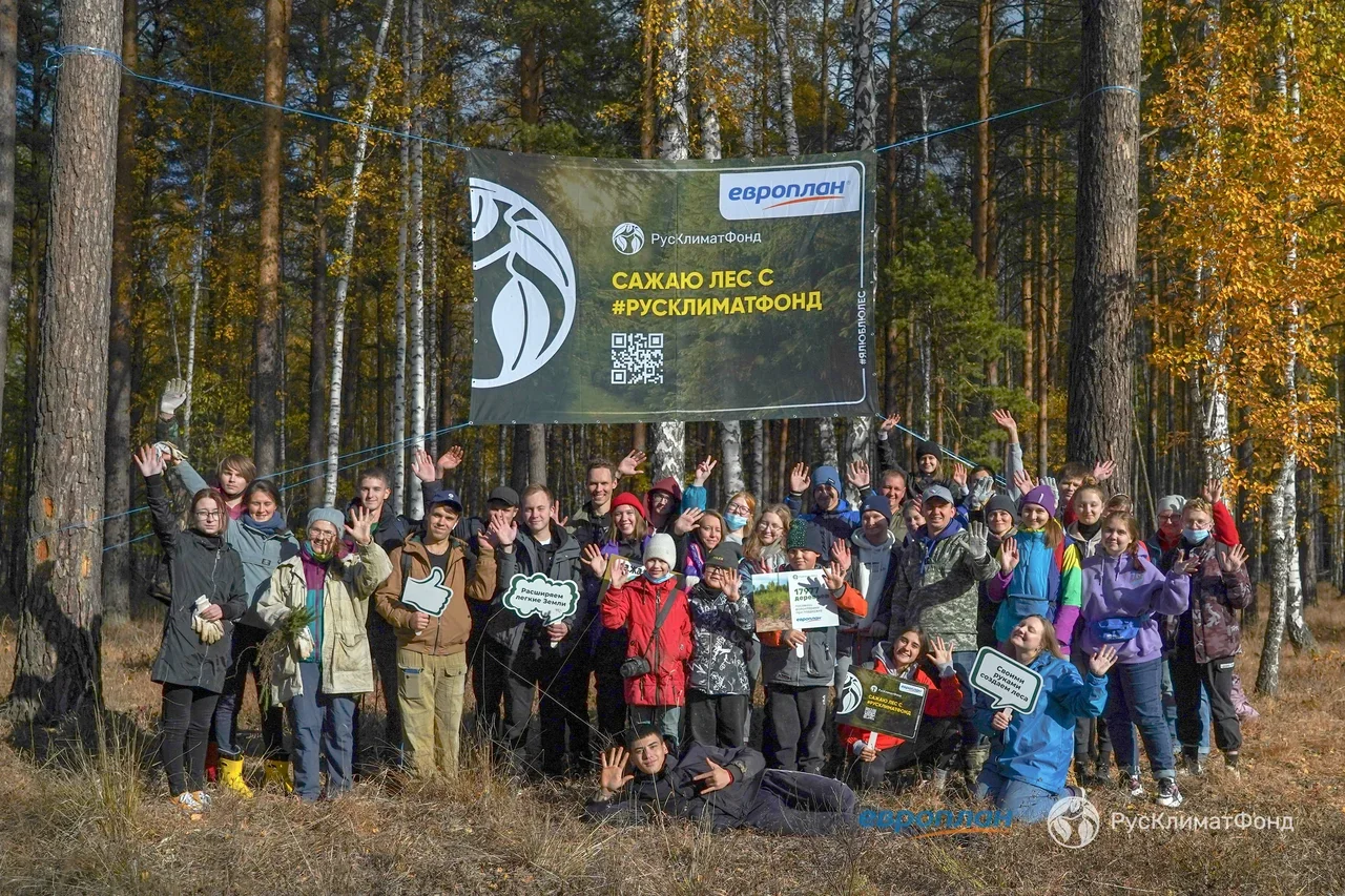 «Европлан» поддержал акцию РусКлиматФонда по восстановлению леса