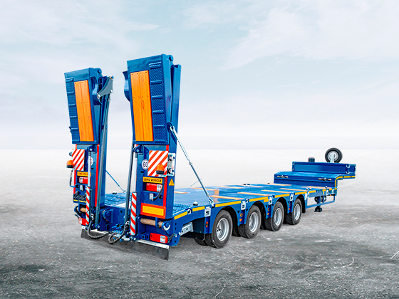 Трал 52т, 4 оси